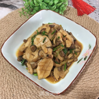 香菇肉末烧杏鲍菇步骤11