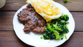 早餐牛肉饼加煎蛋步骤9