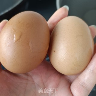 春葱鸡蛋炒蜢子虾酱步骤4