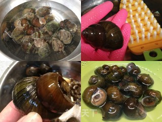 清明螺，赛过鹅～田螺塞肉步骤2