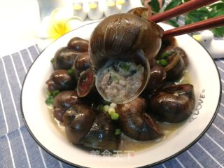 清明螺，赛过鹅～田螺塞肉步骤7