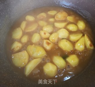 咖喱焖土豆步骤4