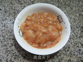 鸡胸肉炒花菜步骤7