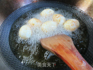 炸蛋烧兰花豆腐干步骤4