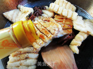 炸蛋烧兰花豆腐干步骤7