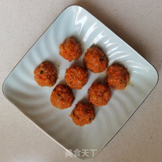 糖醋鸡肉丸子步骤8