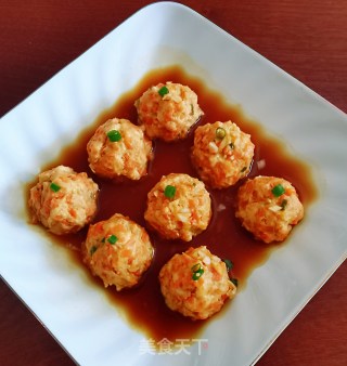 糖醋鸡肉丸子步骤12