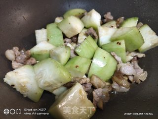 冬瓜烧肉片步骤3 冬瓜烧肉片步骤3