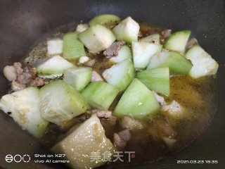 冬瓜烧肉片步骤4 冬瓜烧肉片步骤4