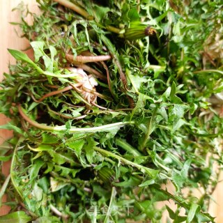 肉末花生碎熬蒲公英步骤12