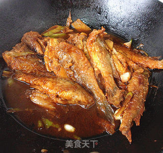 酱烧小黄鱼步骤8