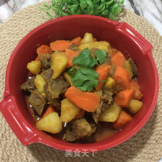 咖喱土豆烧牛腩步骤11 咖喱土豆烧牛腩步骤11
