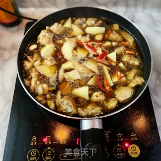 香辣鸡翅焖土豆步骤6