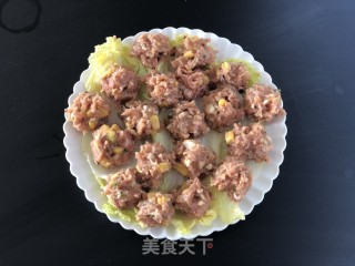 香菇蒸肉丸步骤7 香菇蒸肉丸步骤7