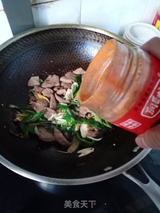 油爆猪肝步骤6
