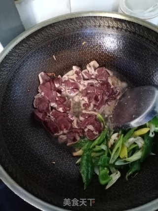 油爆猪肝步骤5