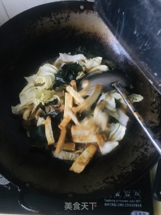 红烧肉烩菜步骤7