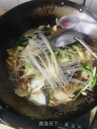 红烧肉烩菜步骤9