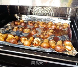 烤姬松茸步骤9