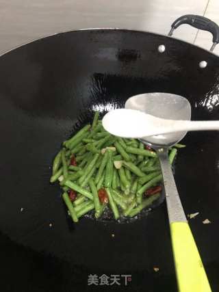 辣炒长豆角步骤4