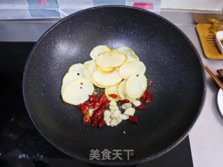 干锅香辣土豆片❗️香辣过瘾又下饭步骤5