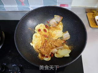 干锅香辣土豆片❗️香辣过瘾又下饭步骤6