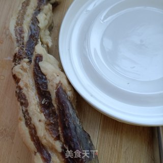 春笋蒸腊肉步骤7