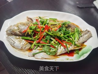 清蒸白花鱼步骤12