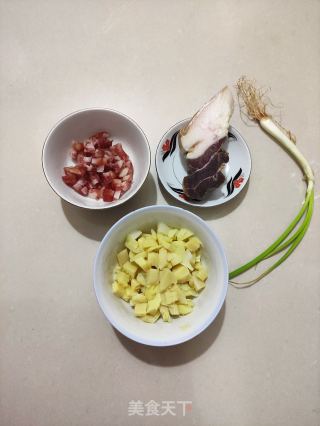 腊味笋丁步骤1 腊味笋丁步骤1