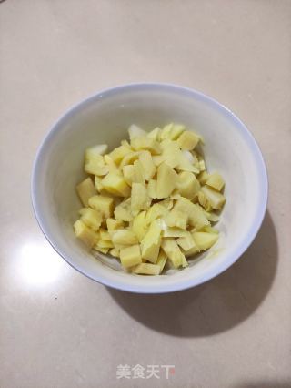 腊味笋丁步骤4 腊味笋丁步骤4