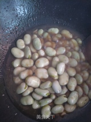 素焖蚕豆步骤4