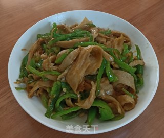 糖醋青椒面筋步骤5