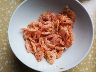 鳞虾炒芥菜步骤2