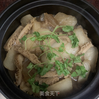 白萝卜焖牛肚牛筋步骤9
