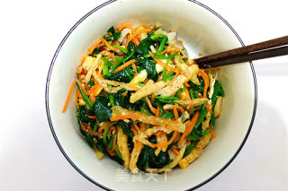 凉拌菠菜平菇步骤10 凉拌菠菜平菇步骤10