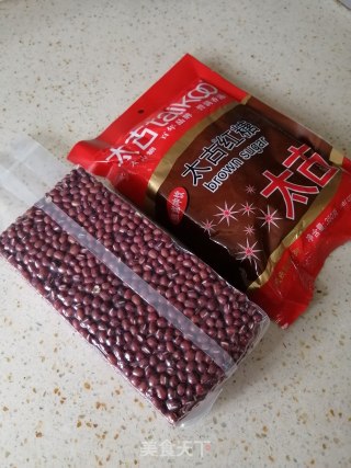京味儿小吃驴打滚儿年糕，豆沙自己做，尝试三种口味步骤2