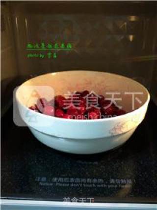 【美容养颜抗衰老】微波蔓越莓果脯步骤4 【美容养颜抗衰老】微波蔓越莓果脯步骤4