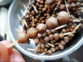 老家的糖串（山药豆-微型糖葫芦）步骤3