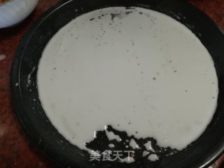 街头小吃——自制鲜虾肉末肠粉步骤3