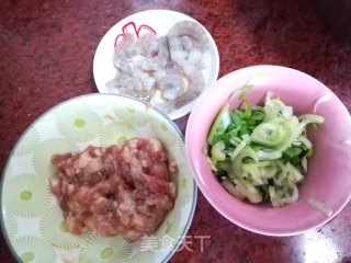 街头小吃——自制鲜虾肉末肠粉步骤2