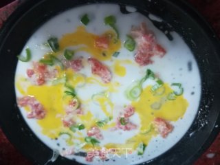 街头小吃——自制鲜虾肉末肠粉步骤4