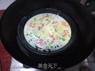 街头小吃——自制鲜虾肉末肠粉步骤6
