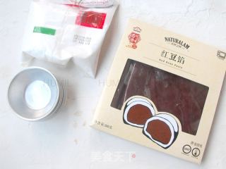 纯红豆钵仔糕步骤1 纯红豆钵仔糕步骤1