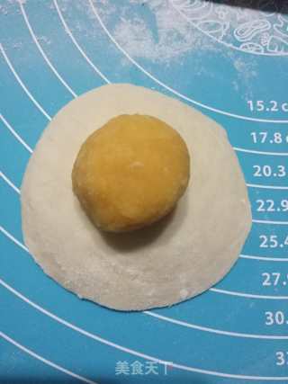 FLUFF棉花糖金沙奶黄包步骤12