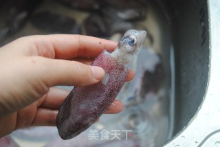 沙茶鱿鱼步骤1