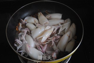 沙茶鱿鱼步骤8