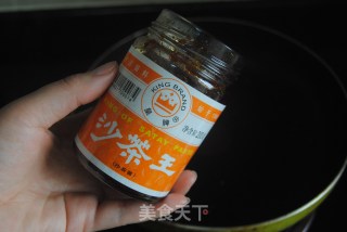 沙茶草菇肉酱面步骤7 沙茶草菇肉酱面步骤7