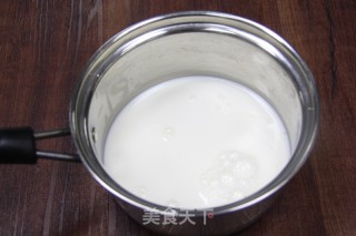 红豆双皮奶步骤1