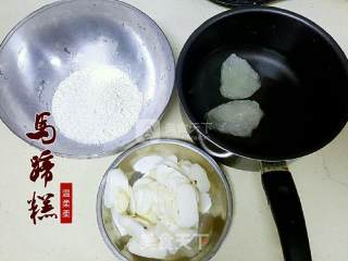 冰糖马蹄糕步骤1 冰糖马蹄糕步骤1