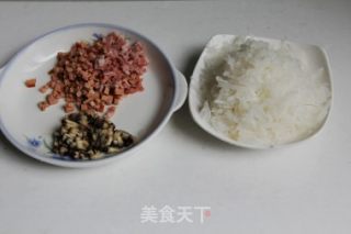培根火腿萝卜糕步骤2